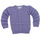  B�rnet�j: Mini A Ture Strik Cardigan Felina - B�rnet�j Thistle Lilac 1102071324407