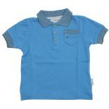  B�rnet�j: Mini A Ture Polo Shirt Dino - B�rnet�j Blue Aqua 1102021134BA