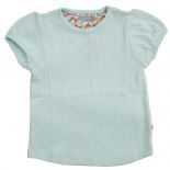  B�rnet�j: Minymo Sommerbluse m. korte �rmer - Minymo Jill 3 Milky White 100-073-00203.