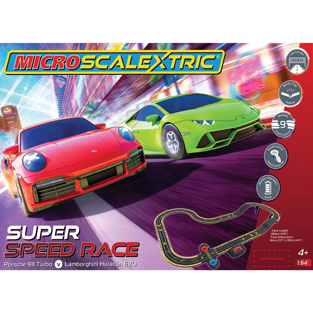 Image of Super Speed Race Lamborghini vs. Porsche (07-G1178M)