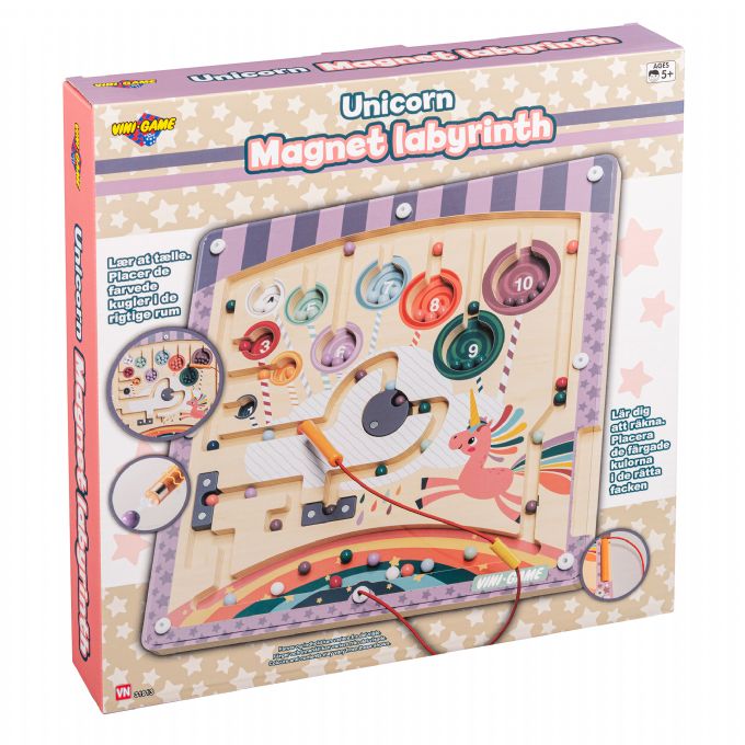 Magnetisk enhjørningelabyrint version 2