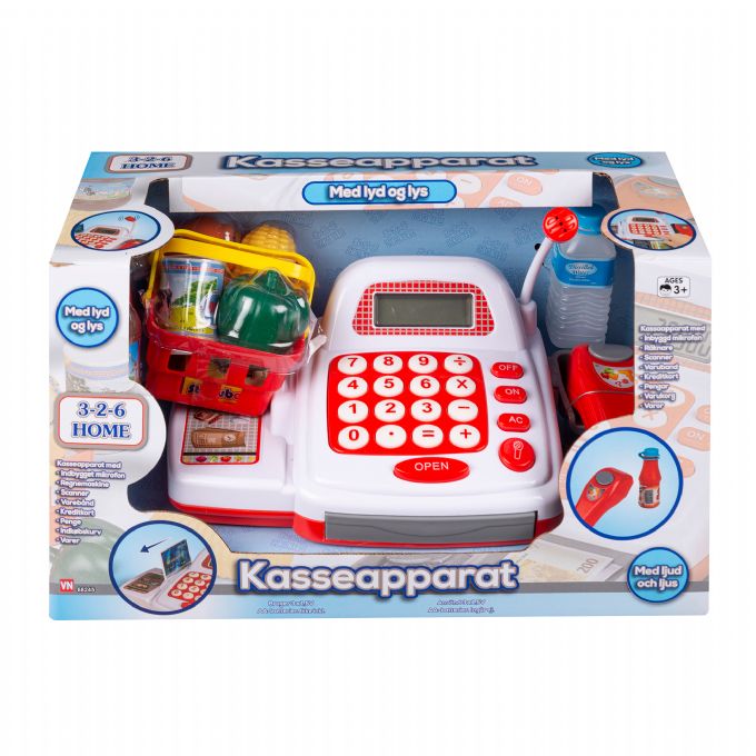 Kasseapparat med lys+Lyd version 2