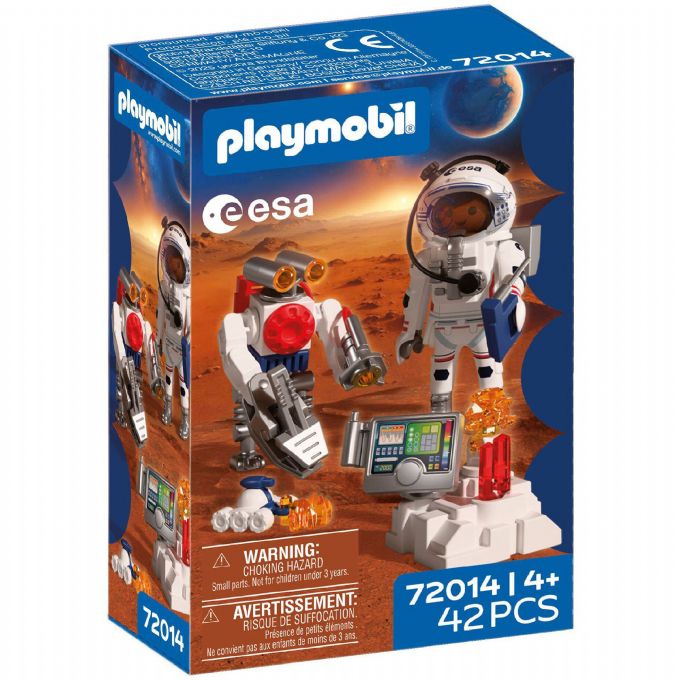 ESA: Astronaut med robot version 2