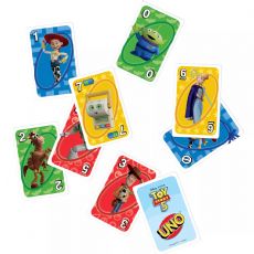 Mattel Uno Spil Pixar Toy Story JLN03 box