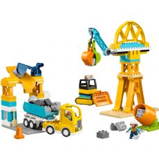 3-i-1 Byggeplads med k�ret�jer