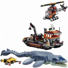 Mosasaurus-dinosaurens b�dangreb