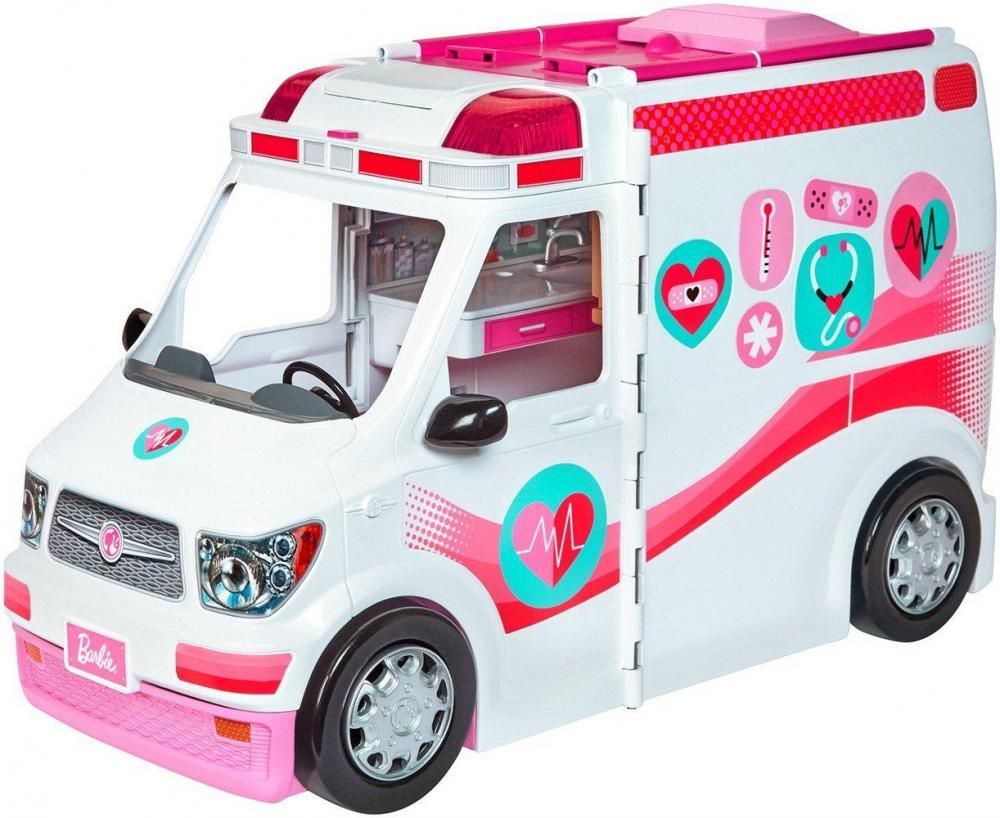 Image of Barbie 2 i 1 Ambulance klinik (29-0FRM19)