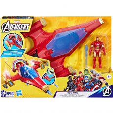 Avengers Iron Man Figurer Playset Fly F3 box