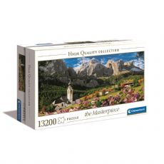 Sellagruppe-Dolomiten, 13200 brikker