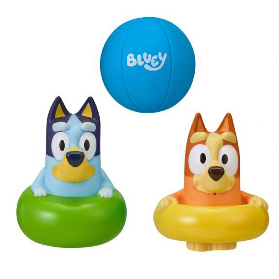 Bluey og Bingo badedyr