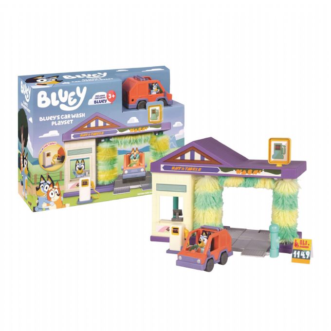 Bluey Bilvask legesæt version 1
