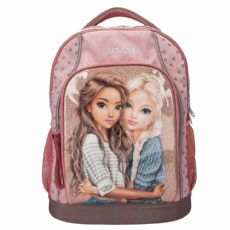 Skoletaske Dots rosa