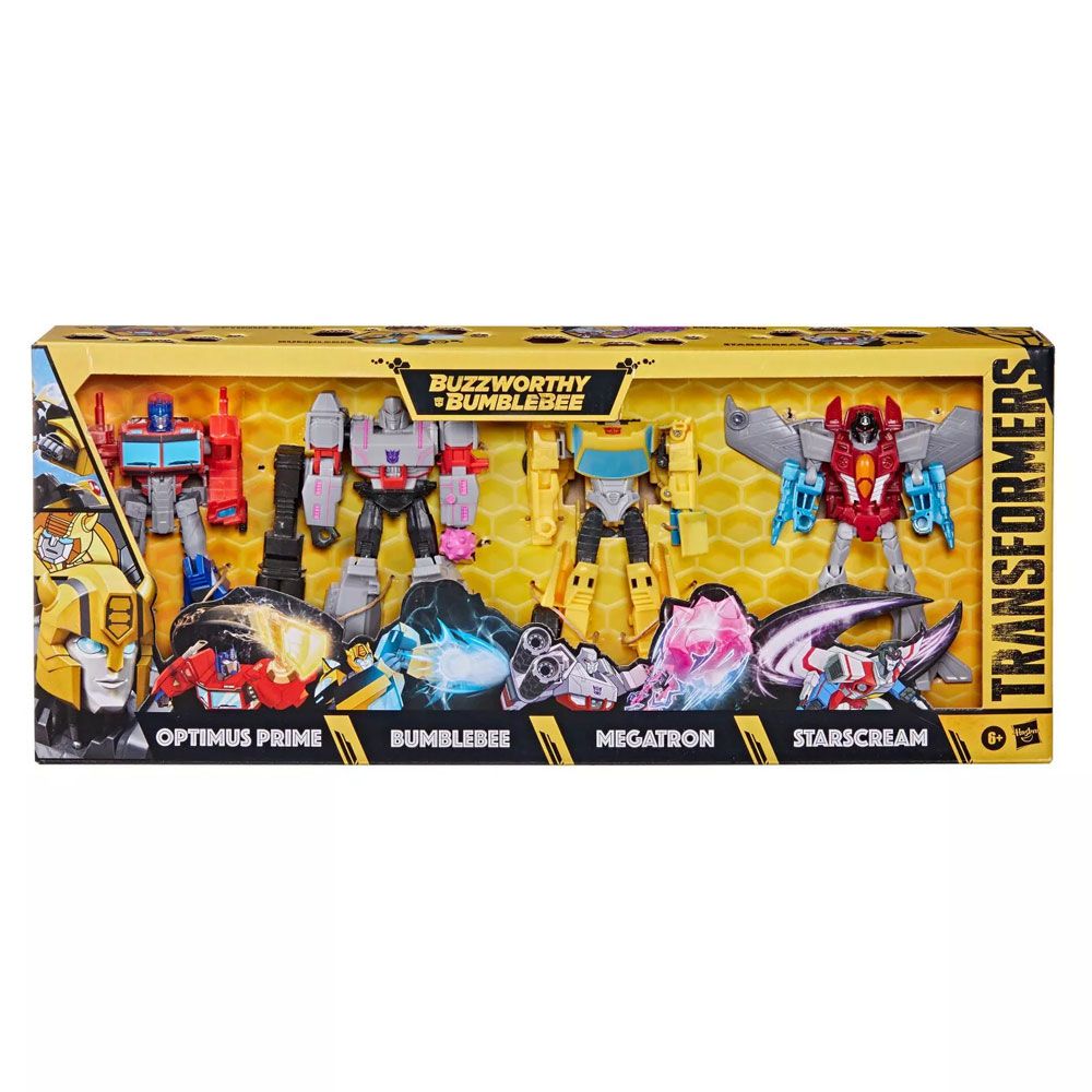 Image of Transformers Buzzworthy Bumblebee 4-Pack (74-0F1852)