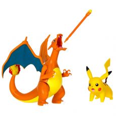 Pokemon Charizard + Pikachu Figur