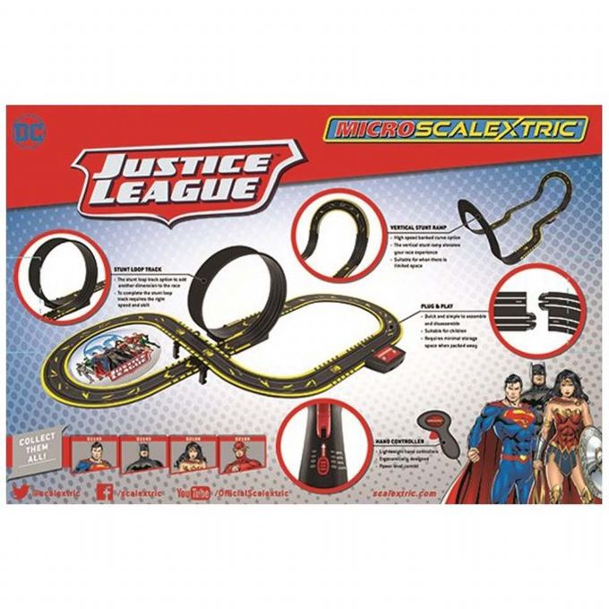 justice league micro scalextric