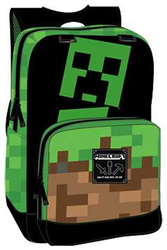 Creepy Things Rygsæk Minecraft Minecraft backpack taske Creepy Things Rygsæk Minecraft Minecraft backpack taske