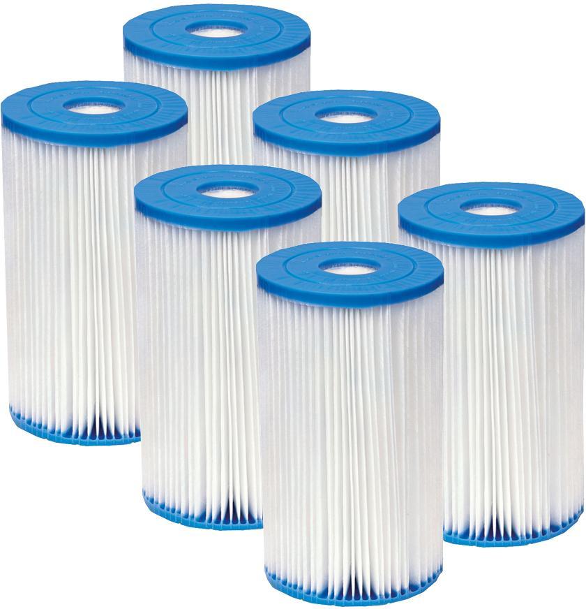 Image of 6%20x%20Filter%20til%20intexpumpe%20type%20B - 6%20x%20Filter%20til%20intexpumpe%20type%20B