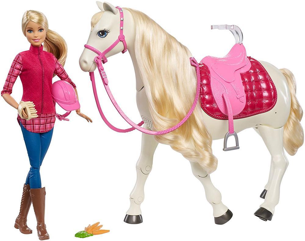 Barbie Dreamhorse hest og dukke - Barbie Dreamhorse Dukker FDB39