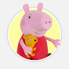 Peppa Pig Plush Animals