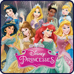 Skolesekker og vesker Disney Princess